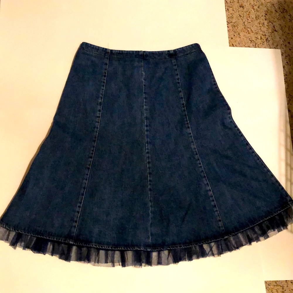Denim skirt